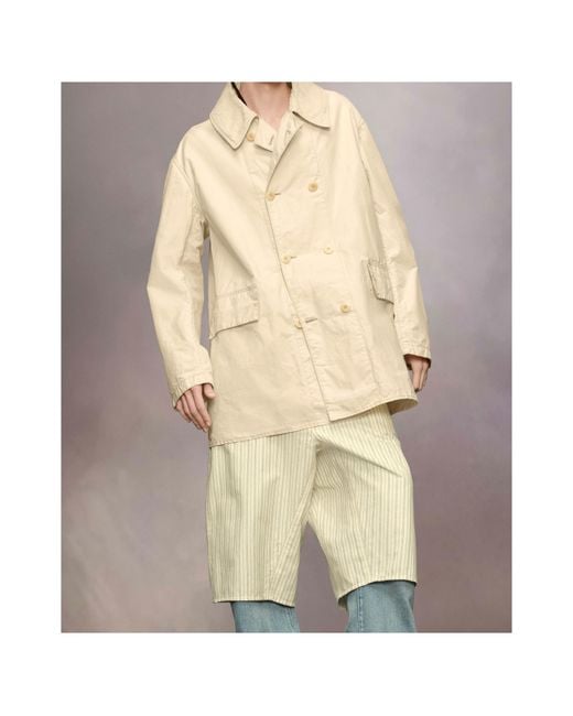 Maison Margiela Natural Caban Jacket for men