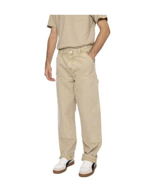 Carhartt Natural Double Knee Canvas Work Pants for men