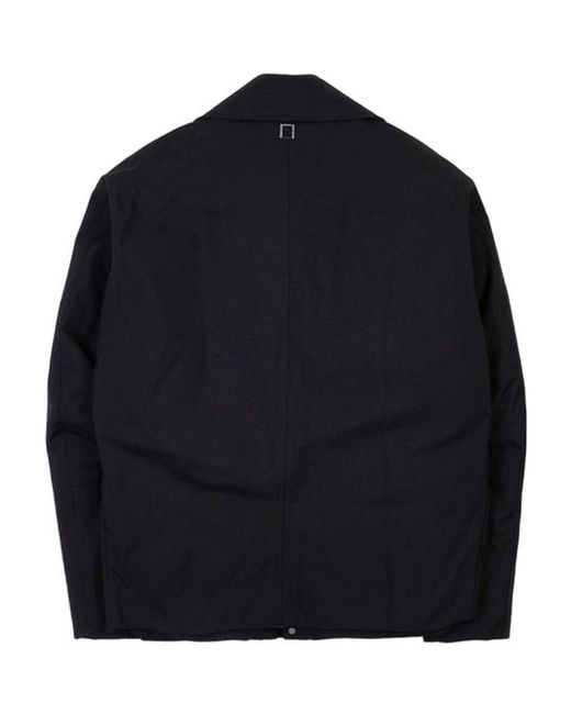 Wooyoungmi Blue Long-Sleeved Casual Jacket for men