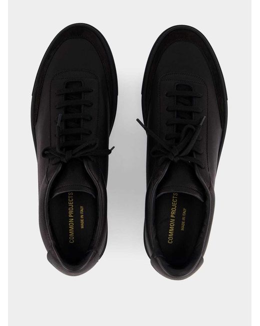 Common Projects Black Court Classic Sneakers for men