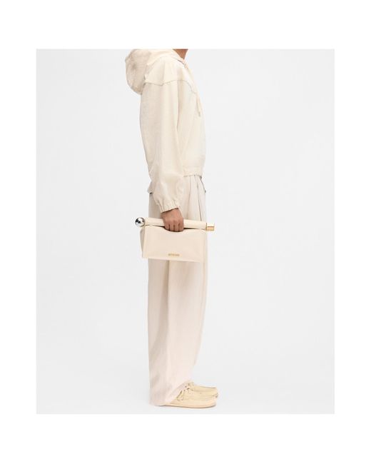 Jacquemus Natural Hooded Zip-Up Jacket for men