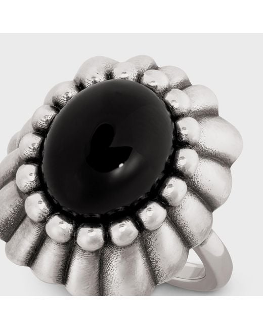 Céline White Folk Ring