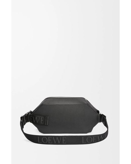 Loewe Black Convertible Chest Bag for men