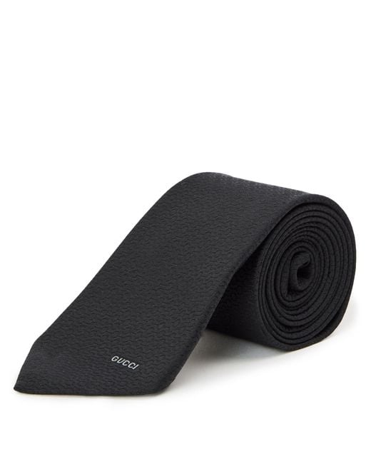 Gucci White Classic Style Tie for men