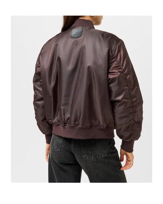 Anine Bing Brown Long-Sleeved Casual Jacket