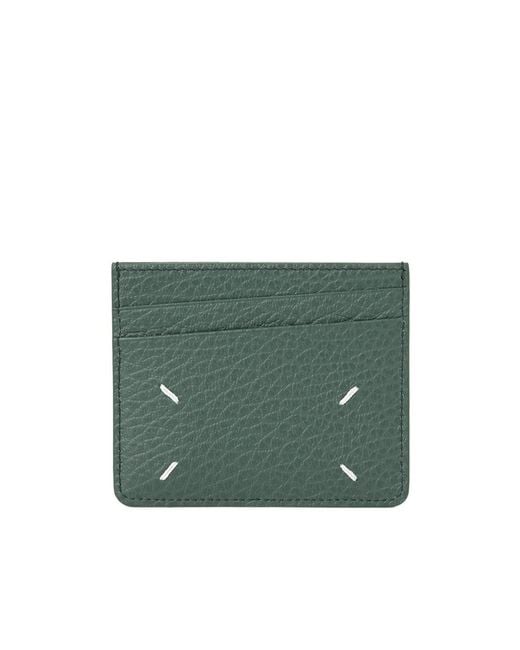 Maison Margiela Natural Four Stitches Card Holder for men