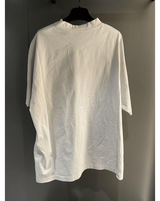 Balenciaga Airport Tag T-Shirt Medium Fit for Men | Lyst