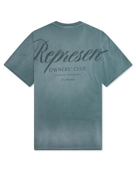 Represent Blue Owners' Club Logo T-Shirt for men