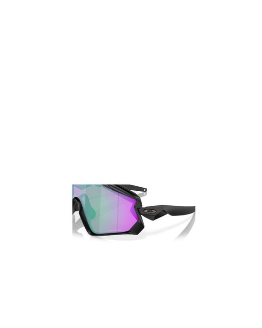 Oakley Green Wind Jacket 2.0 Shield-Frame Sunglasses for men