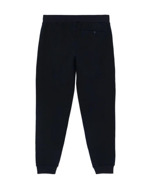 Paul & Shark Blue Logo-Appliqué Track Trousers for men