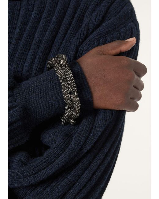 Loro Piana White Bubble Chain Bracelet