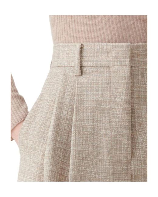 Fabiana Filippi Natural Tapered Casual Pants