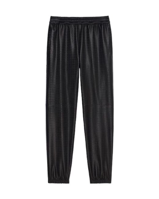 Givenchy Black 4G Embossed Pants for men