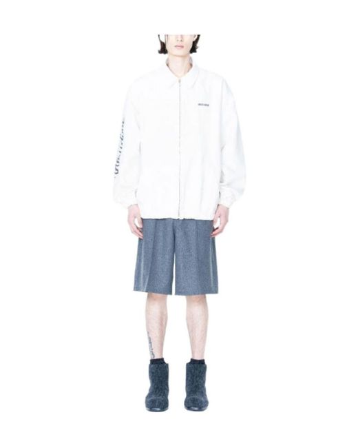 we11done White Logo Casual Jacket for men