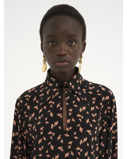 Chloé Black Long-Sleeved Mini Dress