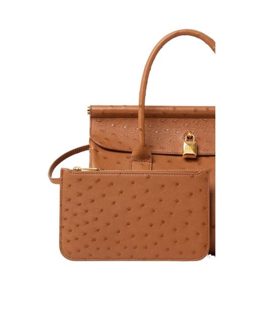Loro Piana Brown Loom Bag L25