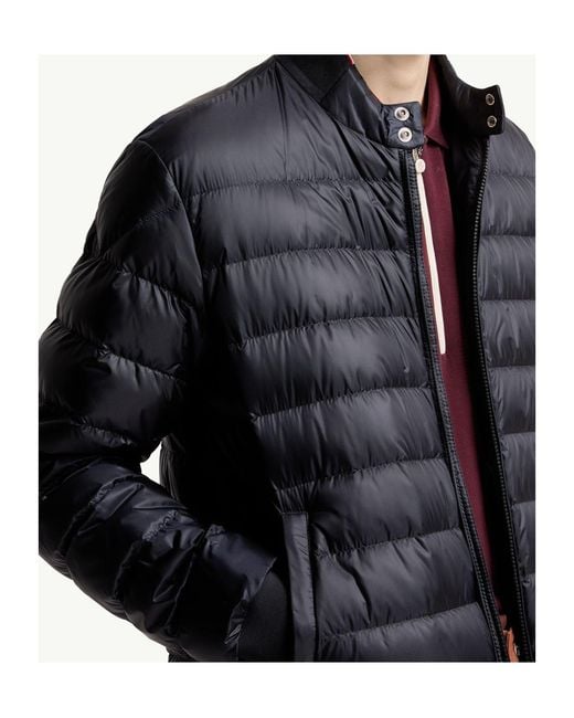Moncler Blue Rigel Short Down Jacket for men