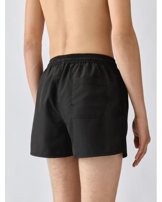 Jacquemus Black The Puntini Swim Shorts for men