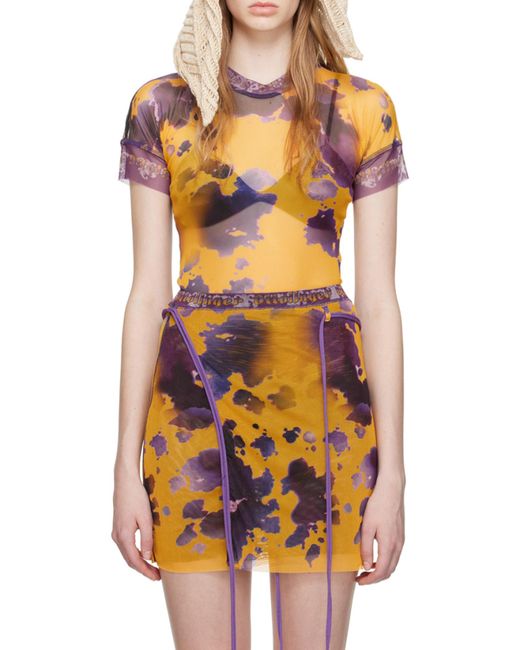 OTTOLINGER Orange Item O-Neck Short-Sleeved T-Shirt
