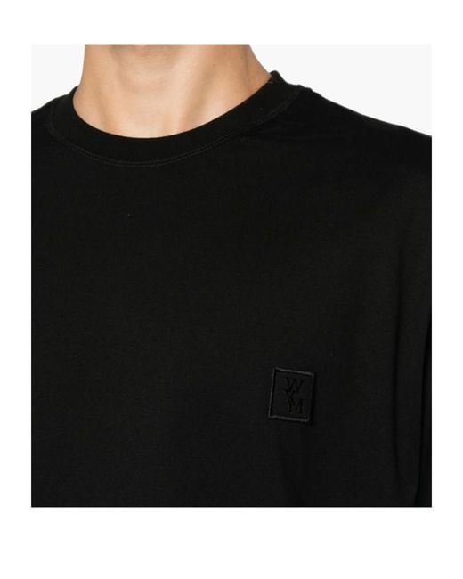 Wooyoungmi Black Logo-Print Sweater for men