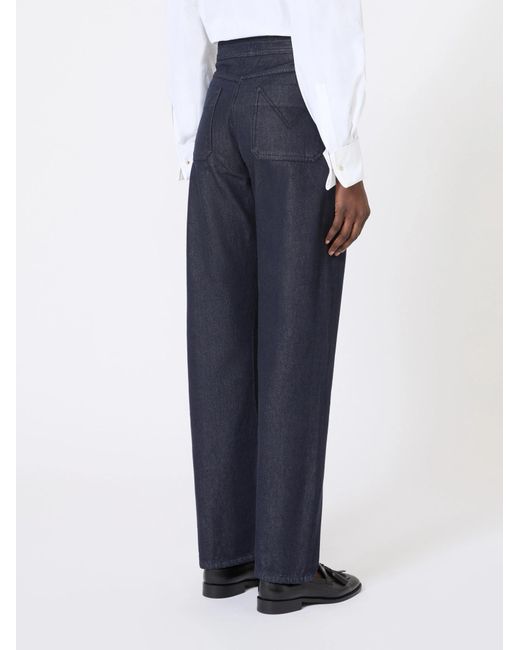 Max Mara Blue Mxmpesco Jeans