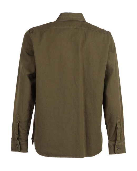 Aspesi Green Utility Shirt for men