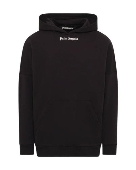 Palm Angels Black Long-Sleeve Sweatshirt for men