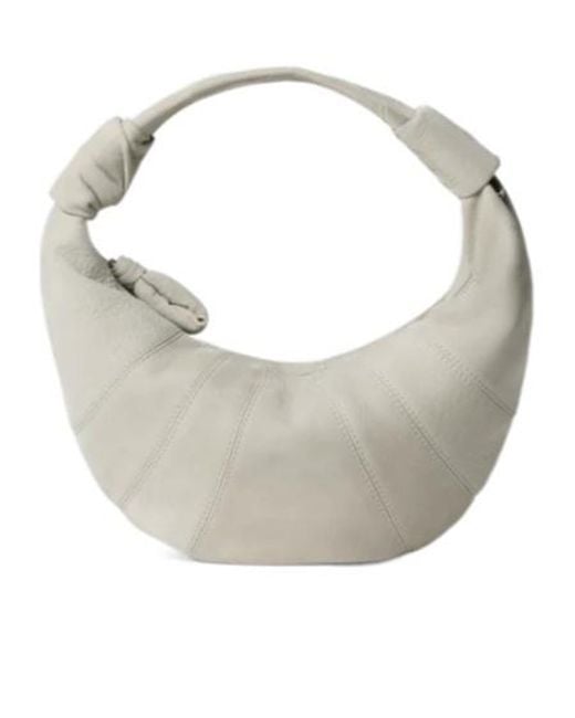 Lemaire Gray Croissant Shoulder Bag