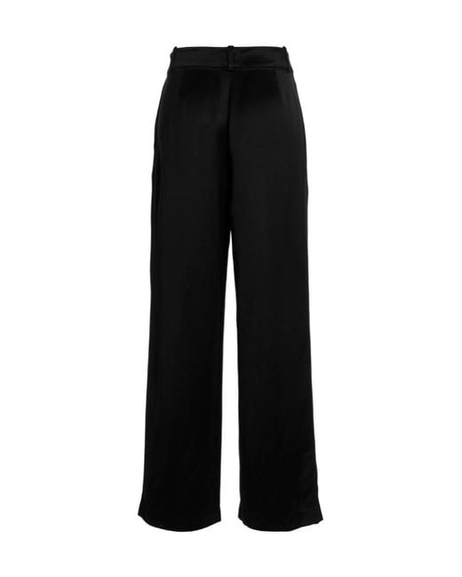 Co. Black Tailored Front Pleat Trousers