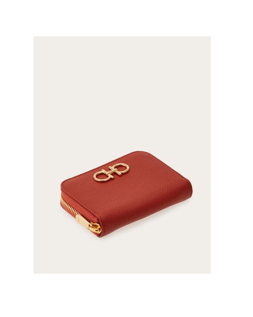 Ferragamo Ferragamo Gancini Credit Card Holder