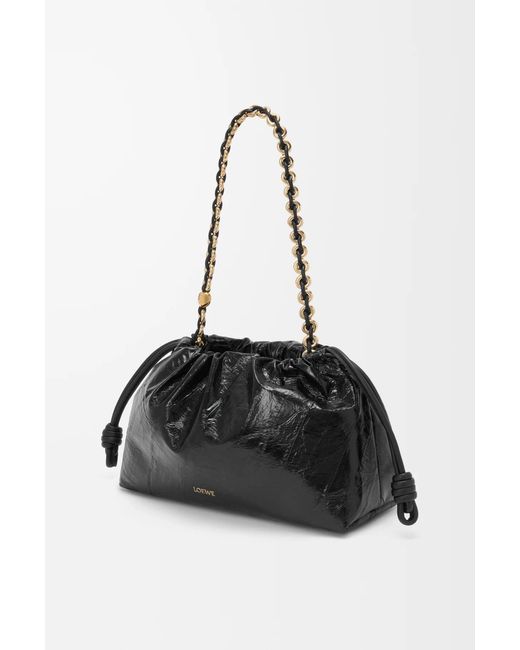 Loewe Black Medium Flamenco Purse