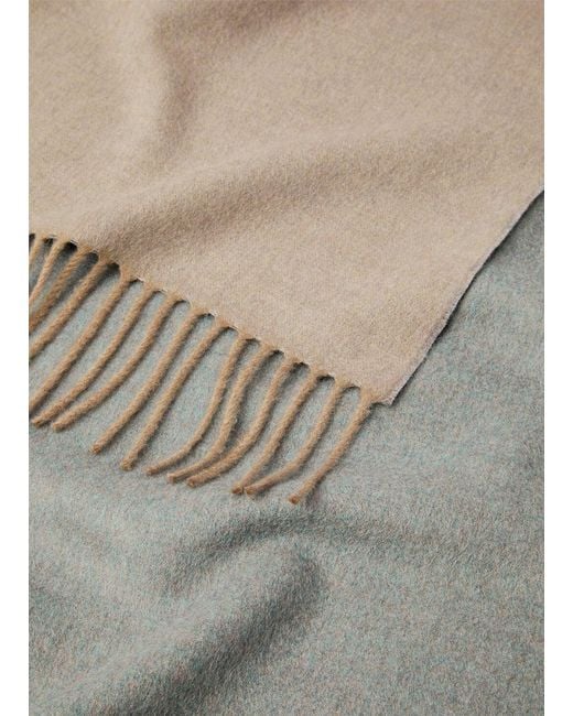 Loro Piana Gray Two Tone Stole