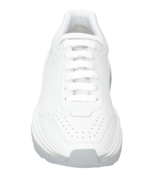Dolce & Gabbana White Solid Color Sneakers