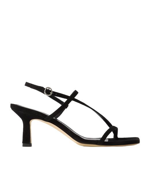 Aeyde Multicolor Square-Headed High-Heeled Sandals