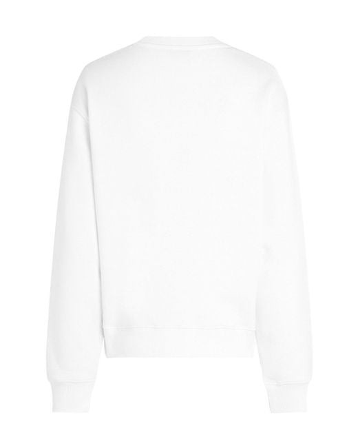 Tommy Hilfiger White Pullover Sweatshirt