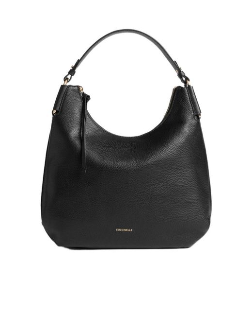 Coccinelle Black Rebekka Small Shoulder Bag