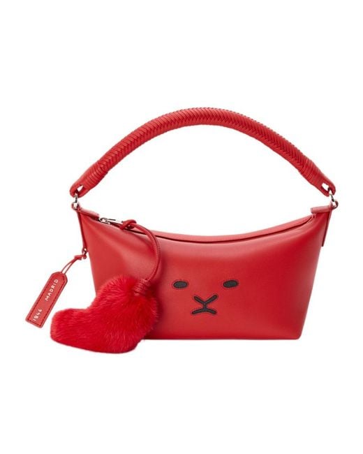 Loewe Red Cala Mini Bag