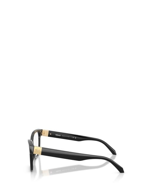 Versace White Eyewear Cat-Eye Frame Glasses