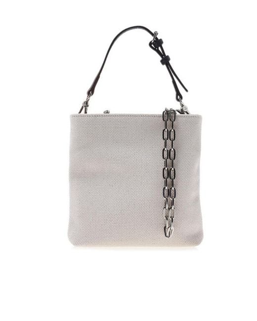 Vivienne Westwood Gray Logo Shoulder Bag