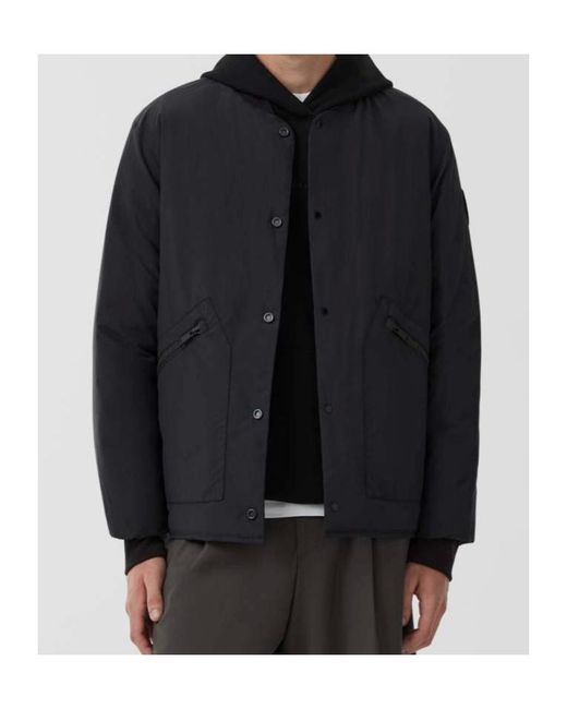 Canada Goose Black Boswell Bomber Jacket for men