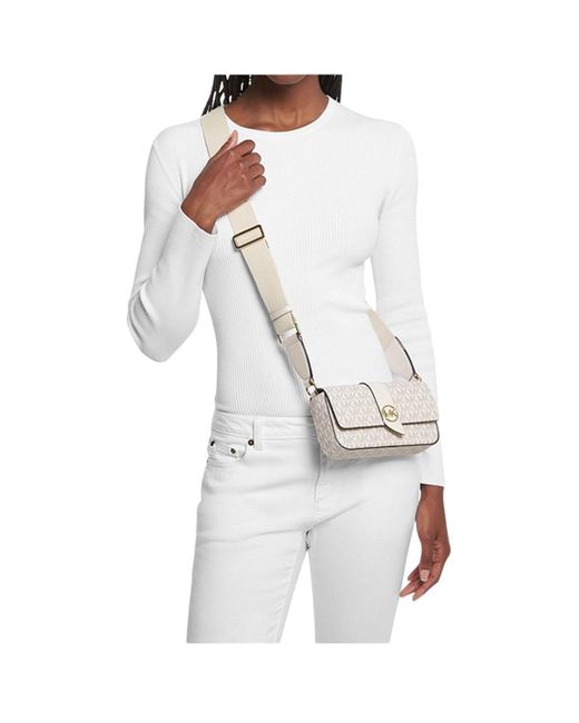 Michael Kors Multicolor Greenwhich Logo-Plaque Crossbody Bag