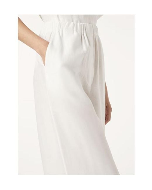 Loro Piana White Valerio Pants