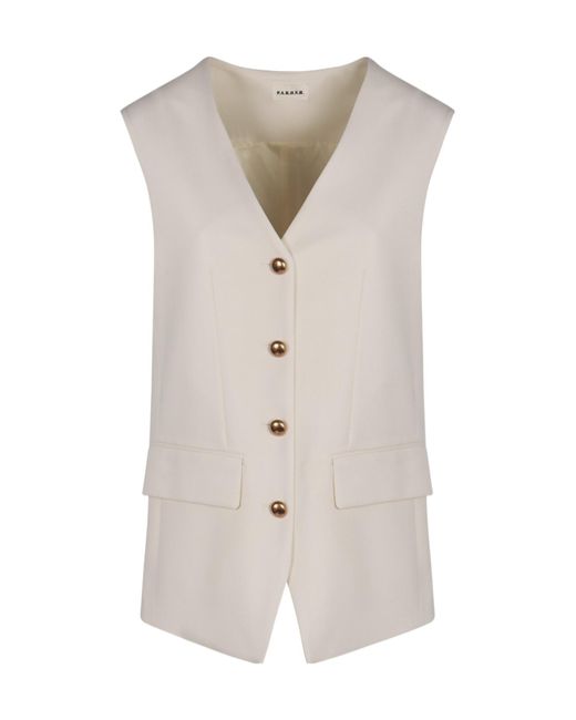 P.A.R.O.S.H. Natural P.A.R.O..H. Gilet Over