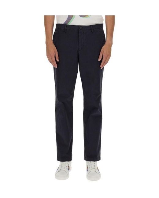 Paul Smith Natural Ps Paul Smith Broad Stripe Zebra Mid Fit Chinos for men