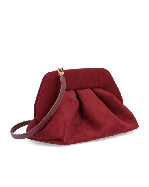 THEMOIRÈ Red Tia Clutch Bag