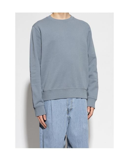 Zadig & Voltaire Blue Appliqué Crew-Neck Sweatshirt for men