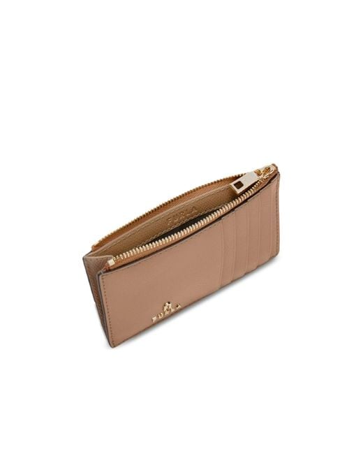 Furla Natural Zipper Clip