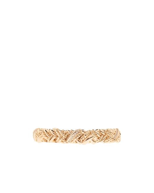 Bottega Veneta White Logo Bracelet
