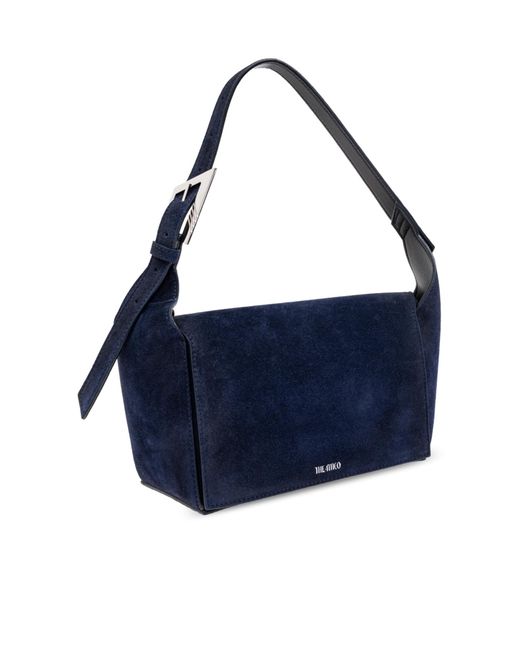 The Attico Blue The 7/7 Magnetic Fastened Shoulder Bag