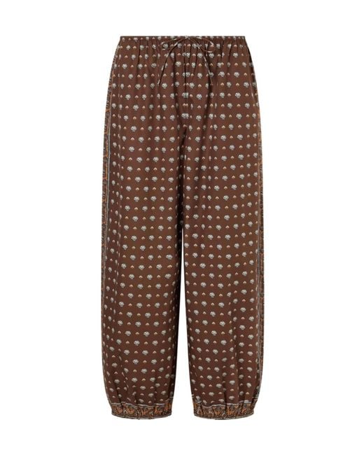Doen Brown Casual Pants